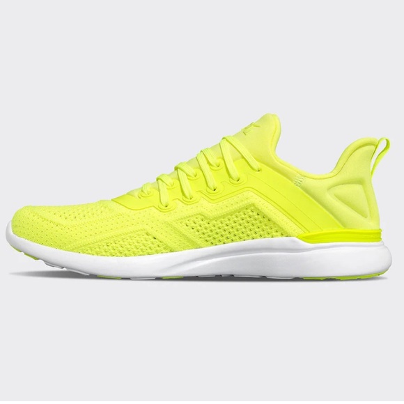 APL Men’s TechLoom Tracer Shoe in Neon Yellow size 8 - Picture 4 of 12